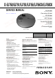 Sony D-EJ750 Service Manual