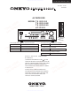 Onkyo TX-SR502E Service Manual