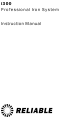 Reliable i300 Instruction Manual