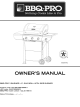 BBQ 122.20148510 Owner's Manual