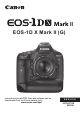 Canon EOS-1 D X Mark II Instruction Manual
