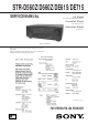Sony STR-D560Z Service Manual