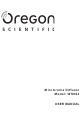 Oregon Scientific WS904 User Manual