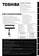 Toshiba RAS-B13GKVP-E Owner's Manual