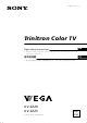 Sony WEGA KV-SZ25 Operating Instructions Manual