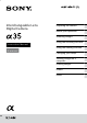 Sony SLT-A35 Instruction Manual
