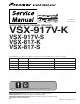 Pioneer VSX-817-K Service Manual