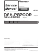 Pioneer DEH-P8200R Service Manual