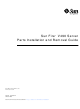 Sun Microsystems Sun Fire V490 Parts Installation And Removal Manual
