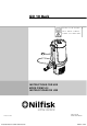 Nilfisk-Advance GD 10 BACK Instructions For Use Manual
