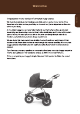 Mountain Buggy swift carrycot Instructions Manual