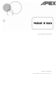 Apex Digital Mini-Plus Manual
