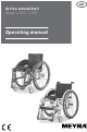Meyra 1.360 Operating Manual