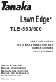Tanaka TLE-550 Owner's Manual