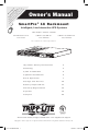 Tripp Lite SmartPro SMART500RT1U Owner's Manual