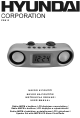 Hyundai PR813 User Manual