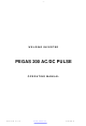 Alfain PEGAS 200 Operating Manual