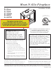 Heat-N-Glo SL-750TR Installer's Manual