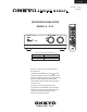 Onkyo A-933 Service Manual