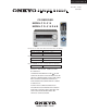 Onkyo CR-315 Service Manual
