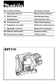 Makita bst110 Instruction Manual