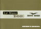 MOTO GUZZI Le mans 1000 Owner's Manual
