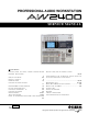 Yamaha AW-2400 Service Manual