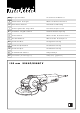 Makita 9566C Instruction Manual