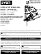 Ryobi JS550L Operator's Manual