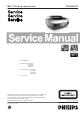 Philips AZ3830/55 Service Manual