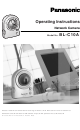 Panasonic BL-C10A Operating Instructions Manual