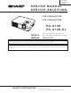 Sharp PG-A10S Service Manual