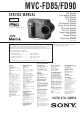 Sony MVC-FD85 Service Manual