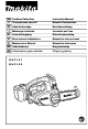 Makita DUC121 Instruction Manual