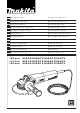 Makita 9560CV Instruction Manual