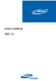 Samsung GX-20 Service Manual
