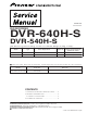 Pioneer DVR-640H-S Service Manual
