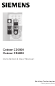 Siemens Codoor CD3500 Installation & User Manual