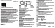 dexford RAC20009 Operating Instructions