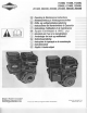 Briggs & Stratton 110400 Operating & Maintenance Instructions