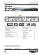 Philips DVDR3590H Service Manual