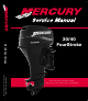Mercury 40 FourStroke Service Manual