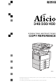 Ricoh Aficio 340 Operating Instructions Manual