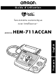 Omron HEM-711AC Instruction Manual
