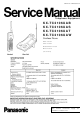 Panasonic KX-TC2106UAB Service Manual