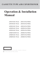 Haier AB122ACEAA Operation & Installation Manual