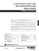 Yamaha RX-V463 Service Manual