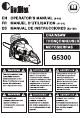 RedMax G5300 Operator's Manual