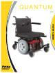 Pride QUANTUM 610 Owner's Manual