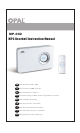OPAL MP-002 Instruction Manual